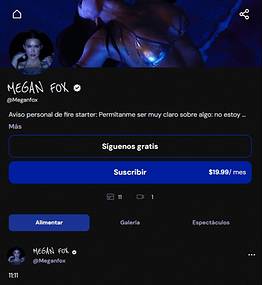 Megan Fox lanza su propia web erótica y colapsa internet en minutos 