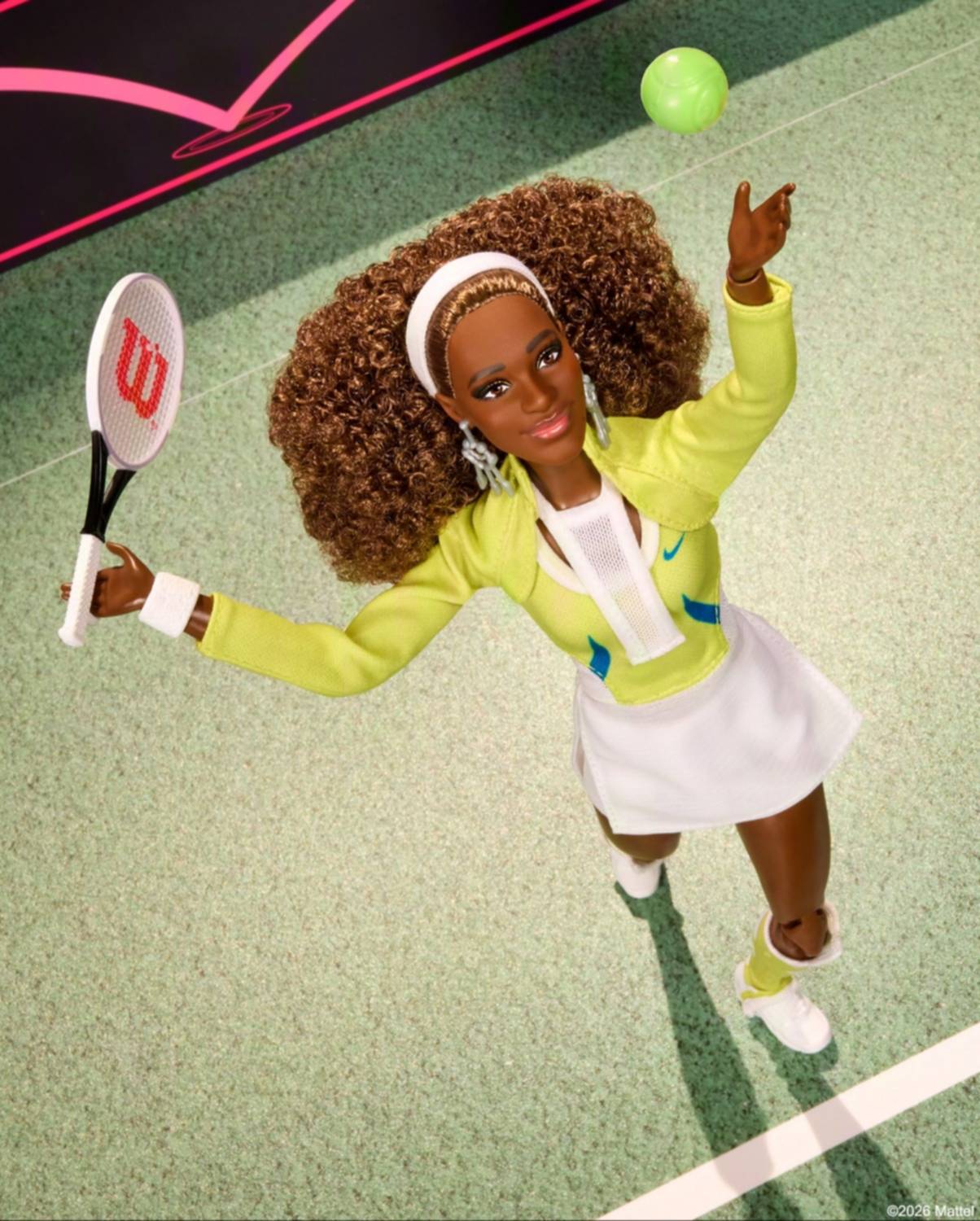 Serena Williams es inmortalizada con una muñeca Barbie ¡Mírala!