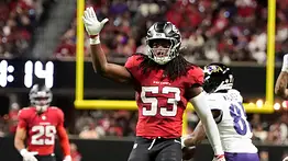 NFL: Kendal Daniels y la escalofriante lesión en Atlanta Falcons