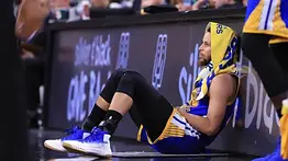 Alarma en Golden State: Stephen Curry sufre un percance en el tobillo derecho durante la práctica