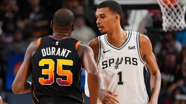 NBA: Víctor Wembanyama aniquila a Durant en remontada histórica de los Spurs (+Detalles)