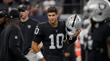 NFL: Jimmy Garoppolo podría decirle adiós a su titularidad con Las Vegas Raiders 