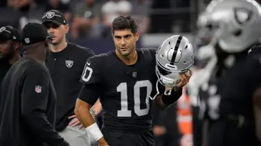 NFL: Jimmy Garoppolo podría decirle adiós a su titularidad con Las Vegas Raiders NFL: Jimmy Garoppolo podría decirle adiós a su titularidad con Las Vegas Raiders