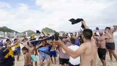 Tensión entre fanáticos de Fluminense y Boca previo a la final de la Libertadores (+Video) Tensión entre fanáticos de Fluminense y Boca previo a la final de la Libertadores (+Video)