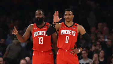 NBA: Russell Westbrook dijo estar cansado de las preguntas sobre James Harden (+Detalles) NBA: Russell Westbrook dijo estar cansado de las preguntas sobre James Harden (+Detalles)