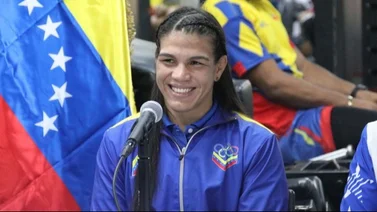 La medalla de plata es para la luchadora Soleymi Caraballo (+Vídeo) 