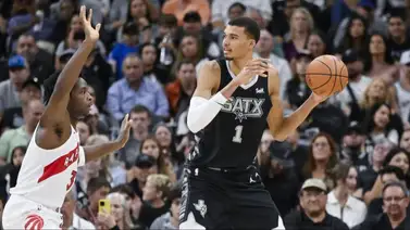 NBA: ¡De no creerse! El insólito bloqueo de Víctor Wembanyama ante los Raptors (+Video) NBA: ¡De no creerse! El insólito bloqueo de Víctor Wembanyama ante los Raptors (+Video)