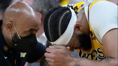 NBA: Se encienden las alarmas en Los Ángeles ante posible lesión de Anthony Davis