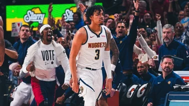NBA: Así fue la brillante actuación del boricua Julian Strawther con los Nuggets (+Video)