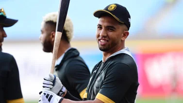 Oswald Peraza en su debut con Leones: "No hay nada como estar en Venezuela" (+Video)