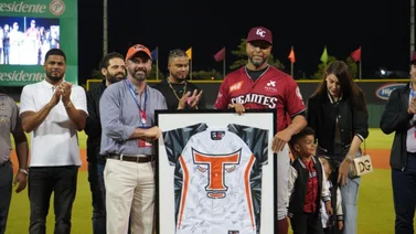 LIDOM: Toros del Este rinden sentido homenaje a Nelson Cruz