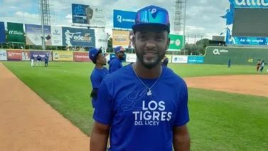 LIDOM: Miguel Andújar vive un sueño jugando en Tigres del Licey (+ Video)