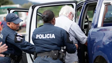Así fue el momento en que un hombre de la tercera edad mató a tiros a dos manifestantes en Panamá (+Video)