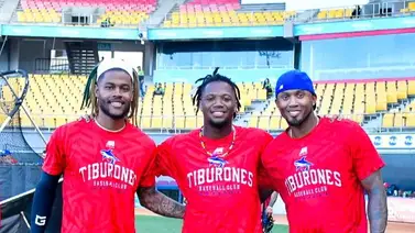 LVBP: ¡Familia! Alcides Escobar, Ronald Acuña y Maikel García juntos de nuevo en Tiburones LVBP: ¡Familia! Alcides Escobar, Ronald Acuña y Maikel García juntos de nuevo en Tiburones