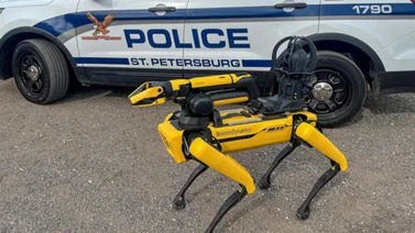 Policía de Los Ángeles utilizó a un perro robot para lograr detener a un hombre armado (+Video)