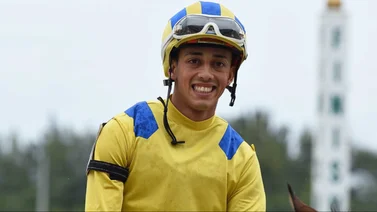 Estos son los numeritos del jinete Edgard Zayas en el actual meeting de Gulfstream Park