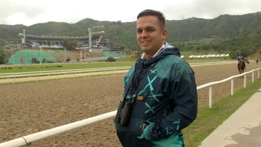Dotwing Fernández da a esta yegua con chance para ganar el 5y6 en La Rinconada  (+Video)