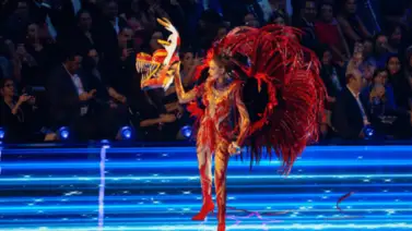 Con fuerza, actitud y mucha soltura desfiló Diana Silva en la gala de Traje Típico: ¿Qué representa su fantasía? Con fuerza, actitud y mucha soltura desfiló Diana Silva en la gala de Traje Típico: ¿Qué representa su fantasía?