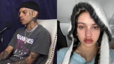¡Esto ya se descontroló! Rosalía y Rauw Alejandro aprovechan los Latin Grammy para lanzarse un combate (+video)