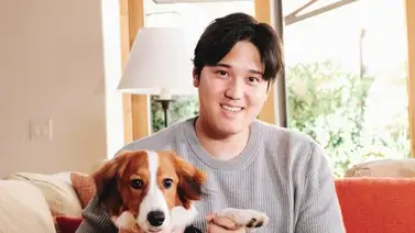 MLB: Este singular compañero le robó el show a Shohei Ohtani MLB: Este singular compañero le robó el show a Shohei Ohtani