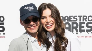 Nadia Ferreira reveló el nombre con el que se refieren al bebé que tiene con Marc Anthony (+Video)