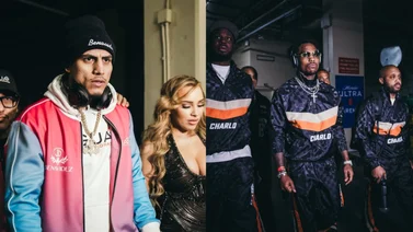 De esta manera llegaron el mexicano José Benavidez Jr. y su rival Jermall Charlo para el combate (+Videos)