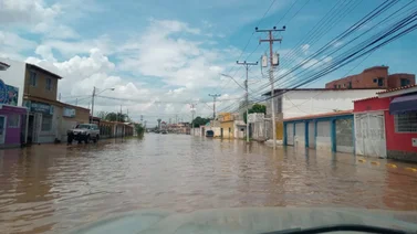 ¡Qué angustia! Llovió por tres horas en Anzoátegui y estas fueron las consecuencias