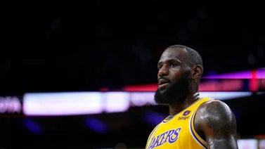 LeBron James hizo 18 puntos ante Sixers / Foto: AP