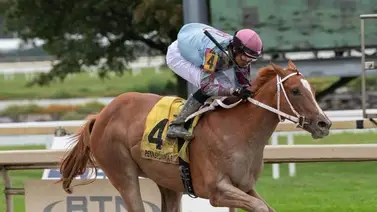 Jockey venezolano mete este batacazo en este hipódromo de Estados Unidos  Jockey venezolano mete este batacazo en este hipódromo de Estados Unidos