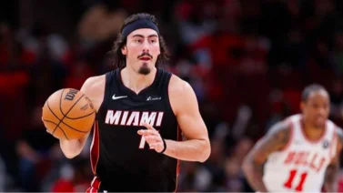 NBA: El mexicano Jaime Jáquez Jr. sorprende al Miami Heat con otro brillante partido (+Video)