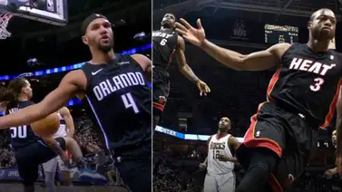 NBA: ¡Showtime! Estrellas de Orlando Magic emulan una mítica jugada de LeBron James y Dwyane Wade en Miami Heat (+Video) NBA: ¡Showtime! Estrellas de Orlando Magic emulan una mítica jugada de LeBron James y Dwyane Wade en Miami Heat (+Video)