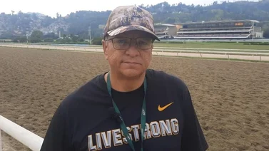Conoce el caballo que más le agrada al entrenador Omar Oviedo para el 5y6 dominical de la R42