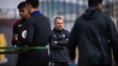 Barcelona obligado a entrenarse en el gimnasio por la DANA Barcelona obligado a entrenarse en el gimnasio por la DANA