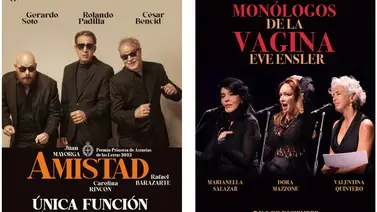 Regresan a la cartelera teatral las aclamadas obras “Amistad” y “Monólogos de la Vagina” Regresan a la cartelera teatral las aclamadas obras “Amistad” y “Monólogos de la Vagina”