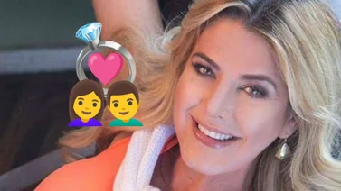 Inés María Calero se casa por segunda vez en Miami 