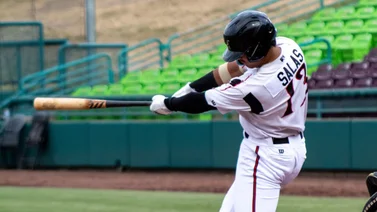 MLB: Ethan Salas demuestra su asombroso poder en la Liga de Otoño con nuevo cuadrangular (+video)