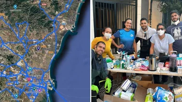España | Venezolanos apoyan en Valencia, tras el impacto de la DANA (+Videos)
