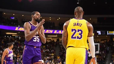 NBA: ¡En la élite! LeBron James y Kevin Durant lideran la liga en este apartado ofensivo en esta temporada