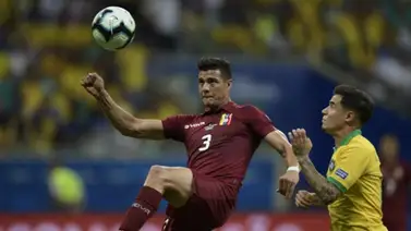 La Vinotinto sufrirá una dura baja en defensa para la doble fecha ante Brasil y Chile La Vinotinto sufrirá una dura baja en defensa para la doble fecha ante Brasil y Chile