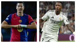 Robert Lewandowski se impone sobre Vinicius Jr y asecha su récord goleador 