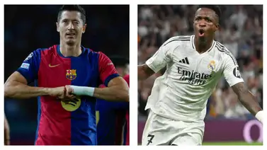 Robert Lewandowski se impone sobre Vinicius Jr y asecha su récord goleador Robert Lewandowski se impone sobre Vinicius Jr y asecha su récord goleador