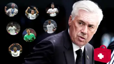 ¡La enfermería está llena! El Real Madrid vive un pesadilla con las lesiones ¡La enfermería está llena! El Real Madrid vive un pesadilla con las lesiones