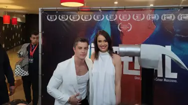 Irene Esser y José Ramón Barreto juntos en el preestreno de “Visceral”  Irene Esser y José Ramón Barreto juntos en el preestreno de “Visceral”