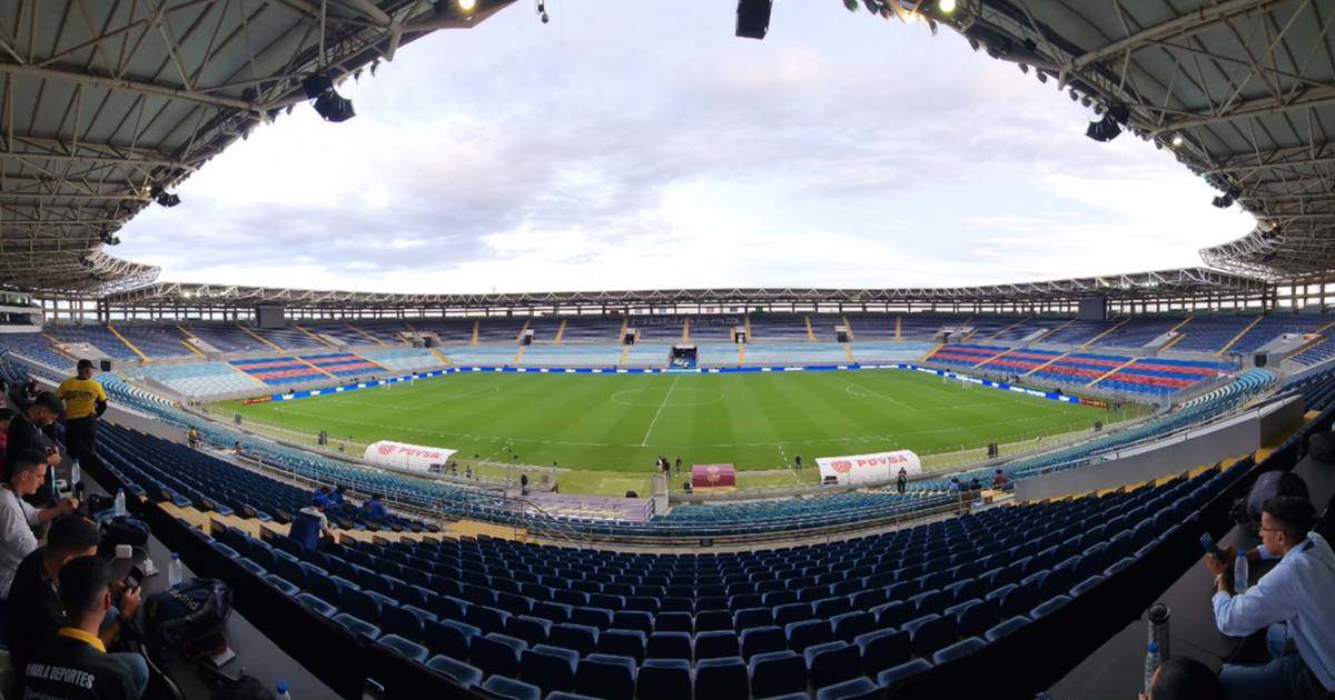 Así se ve el Monumental de Maturín previo al Venezuela-Brasil (+ Video)