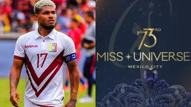 Josef Martínez afina su ojo crítico para el Miss Universo Josef Martínez afina su ojo crítico para el Miss Universo