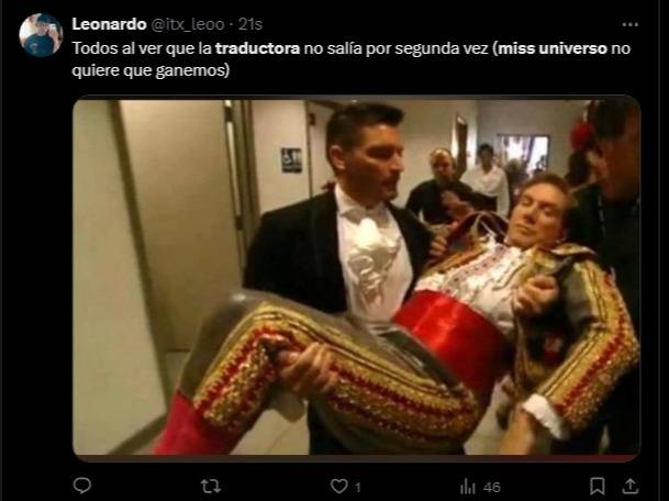 Usuarios acribillan a la traductora que asistió a Venezuela en el Miss Universo 2024