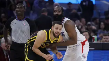 NBA: ¿Podrá alcanzarlo? Mira lo que dice James Harden sobre igualar a Stephen Curry en triples anotados NBA: ¿Podrá alcanzarlo? Mira lo que dice James Harden sobre igualar a Stephen Curry en triples anotados