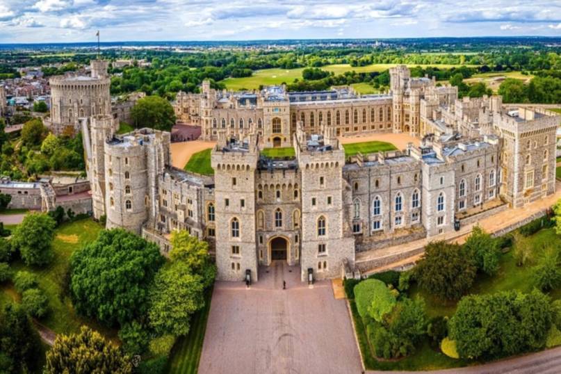 Roban el Castillo de Windsor donde viven el príncipe William y Kate Middleton