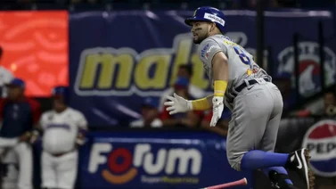 LVBP: Eliézer Alfonzo Jr. le aplica la "ley del ex" a Leones con este cuadrangular (+video)