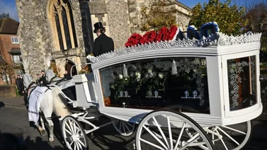 Imágenes del funeral de Liam Payne en Inglaterra